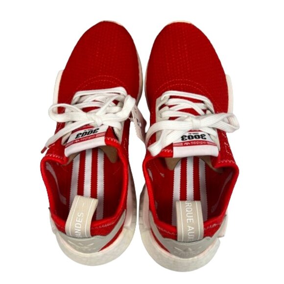 Adidas Mens NMD_R1 3003 Knit Sneakers Size 8 Red Running‎ Athletic Sporty Active main image 8